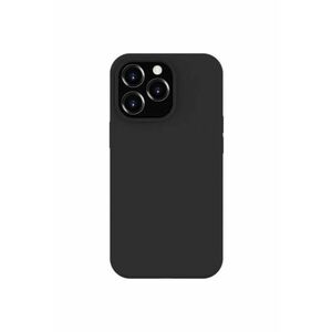 Husa de protectie Liquid Silicon MagCharge pentru iPhone 14 Pro Max - Negru imagine