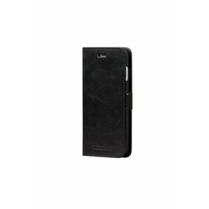 Husa de protectie Booklet Lynge pentru Apple iPhone X - Negru imagine