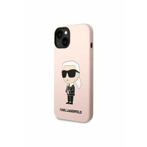 Husa de protectie Liquid Silicone Ikonik NFT pentru iPhone 14 Plus - Roz imagine