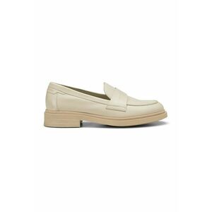 Pantofi loafer de piele cu varf rotund imagine