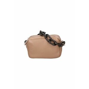 Geanta crossbody de piele cu maner lant imagine