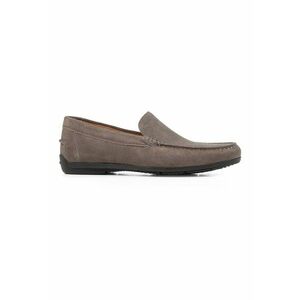 Pantofi loafer uni de piele intoarsa imagine