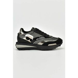 Pantofi sport low-cut cu garnituri de piele imagine