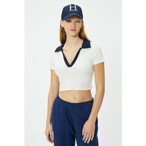 Tricou polo crop imagine