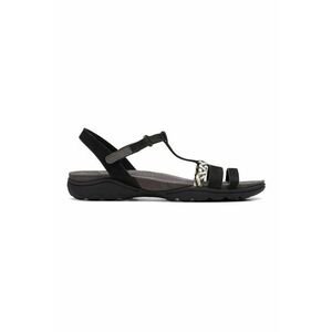 Sandale de piele nabuc cu velcro Amanda imagine