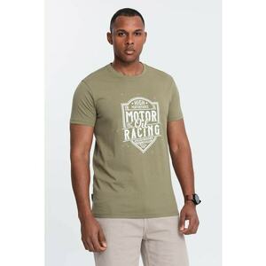 Tricou regular fit cu imprimeu text imagine