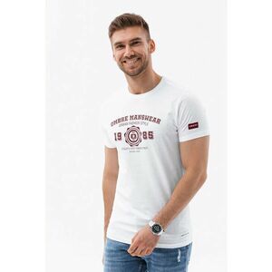 Tricou regular fit din bumbac cu imprimeu text imagine