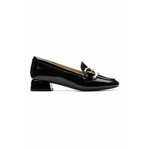 Pantofi loafer de piele lacuita Daiss imagine