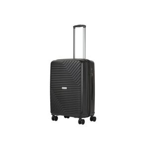 Troler Mediu Extensibil - Polipropilena - Cifru TSA - Cod Unic Okoban - TRANSPORT - 67.5 cm - Negru imagine