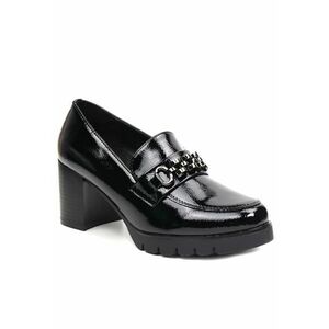 Pantofi dama I380 negru lac imagine