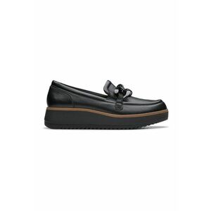 Pantofi wedge loafer de piele Zylah imagine