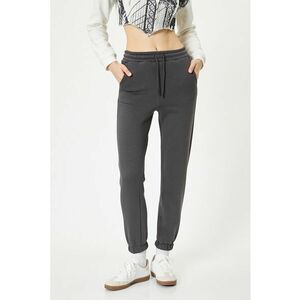 Pantaloni de trening crop cu buzunare oblice imagine