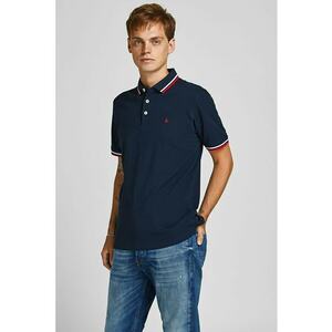 Tricou polo slim fit de bumbac organic Paulos imagine