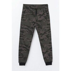 Pantaloni de trening cu model camuflaj imagine