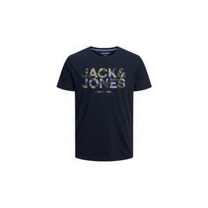 Tricou JACK &JONES James - 12235189-Navy Blazer 26408 imagine