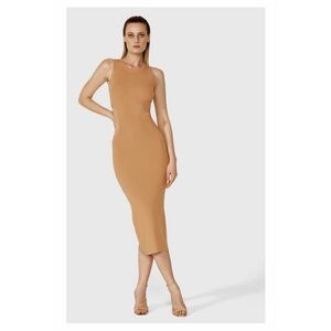 Rochie - 40677 - Viscoza - Maro imagine