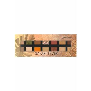 Paleta de farduri pentru ochi Safari Fever Slim Eyeshadow Palette 010 - 10.6 g imagine