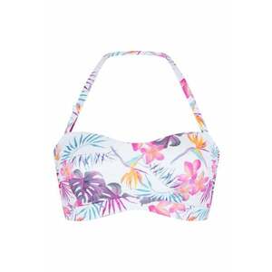 Sutien de baie bandeau cu model floral imagine