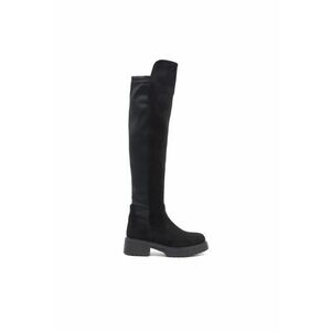 Botine dama - 590558810032440 - Piele ecologica - Negru imagine