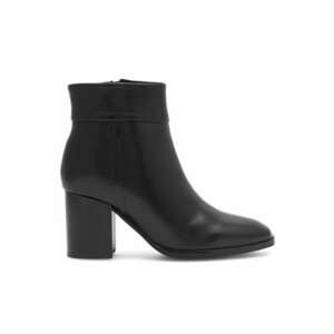 Botine dama - 590558811335538 - Piele naturala - Negru imagine