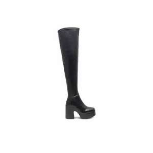 Botine dama - 590558804487135 - Piele ecologica - Negru imagine