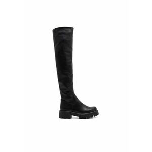 Botine dama - 590558810393638 - Piele ecologica - Negru imagine