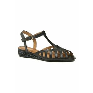 Sandale dama - 302883691 - Piele naturala - Negru imagine