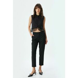 Pantaloni crop conici imagine