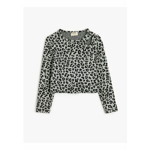 Bluza cu animal print imagine