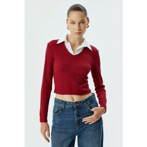 Bluza slim fit cu model 2-in-1 imagine