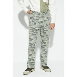 Pantaloni cu model camuflaj imagine