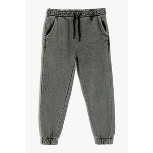 Pantaloni joggers cu buzunare laterale imagine