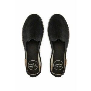 Espadrile dama - 682392 - Piele intoarsa - Negru imagine