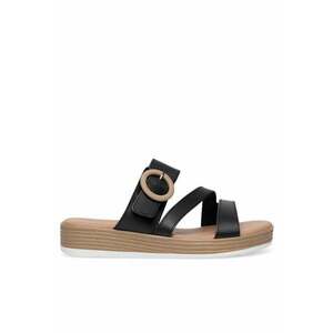 Sandale dama - 590558863635940 - Piele naturala - Negru imagine