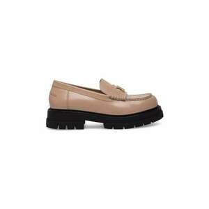 Mocasini dama - 590559 - Piele naturala - Bej - imagine