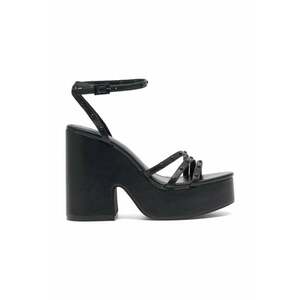 Sandale dama - 590486 - Plastic - Negru - imagine