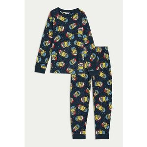 Pijama din fleece cu imprimeu Minions imagine