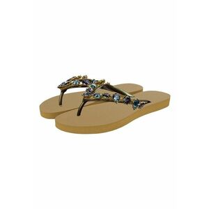 Papuci flip-flop cu strasuri Alexia imagine