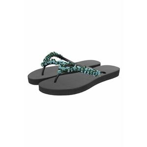 Papuci flip-flop de cauciuc cu margele Amazonas imagine