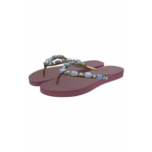 Papuci flip-flop cu strasuri Copa Cabana imagine