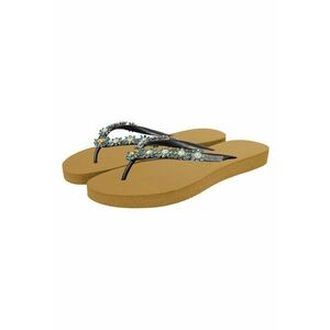 Papuci flip-flop cu strasuri Dolce Turquoise imagine