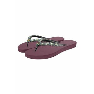 Papuci flip-flop cu strasuri Dolce Turquoise imagine