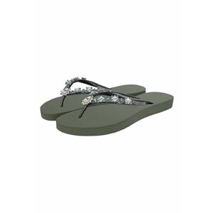 Papuci flip-flop cu strasuri Dolce Chrystal imagine