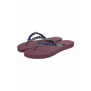 Papuci flip-flop cu cristale imagine