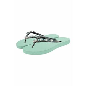 Papuci flip-flop cu strasuri Dolce Chrystal imagine