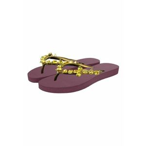 Papuci flip-flop cu strasuri Amalia imagine