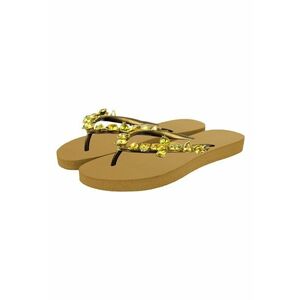 Papuci flip-flop cu strasuri Amalia imagine