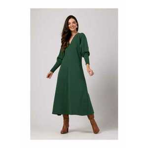 Rochie maxi dama - Claudas - verde inchis imagine