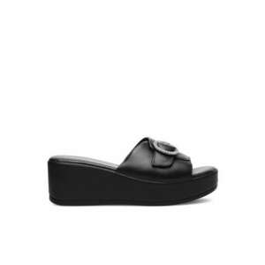 Sandale dama - 590558859426039 - Piele naturala - Negru imagine