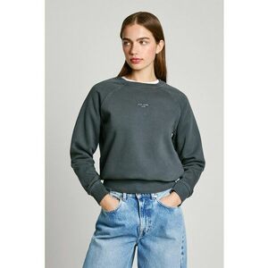 Bluza de trening cu decolteu la baza gatului si maneci raglan imagine